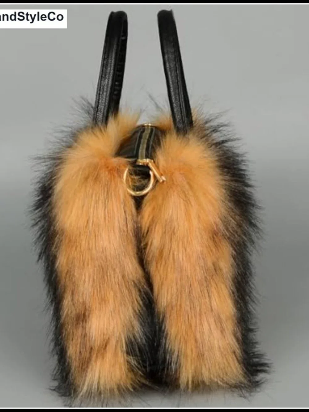 Faux Fur Hobo Bag Women Fuzzy Shoulder Purse Y2K Winter Makeup Travel Gift